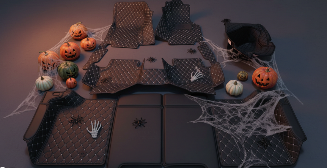 🎃 Drive in Style This Halloween — Keep Your Car Spooky Clean with CustomCarFootMats
