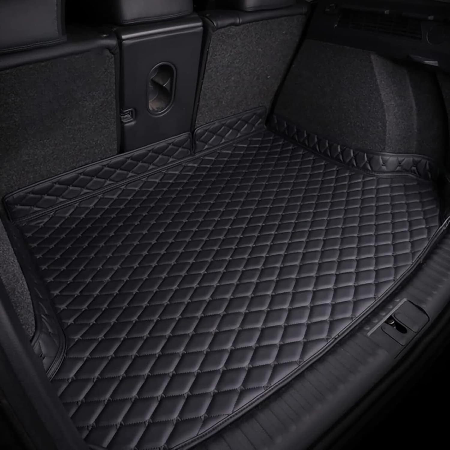 Leather trunk mats