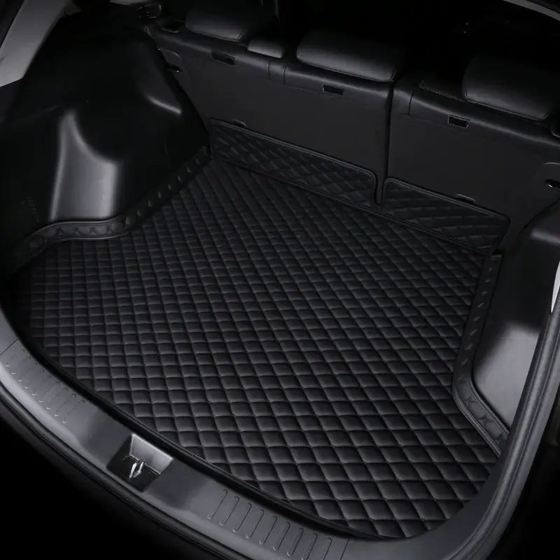 Waterproof antislip Custom trunk Mats – Full Coverage Floor Protection 2d diamond trunk mats