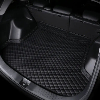 Waterproof antislip Custom trunk Mats – Full Coverage Floor Protection 2d diamond trunk mats