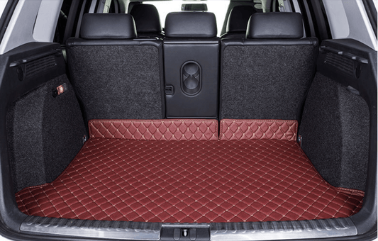 Waterproof antislip Custom trunk Mats – Full Coverage Floor Protection 2d diamond trunk mats